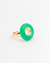 Load image into Gallery viewer, CHRYSOPRASE VOID RING