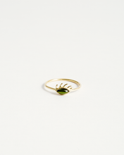 Load image into Gallery viewer, TOURMALINE EYE RING