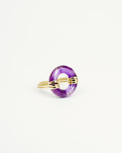 Load image into Gallery viewer, DONUT AMETHYST RING