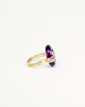 Load image into Gallery viewer, DONUT AMETHYST RING