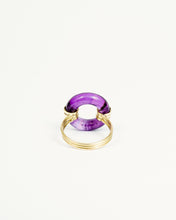 Load image into Gallery viewer, DONUT AMETHYST RING