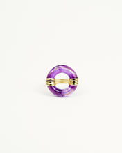 Load image into Gallery viewer, DONUT AMETHYST RING